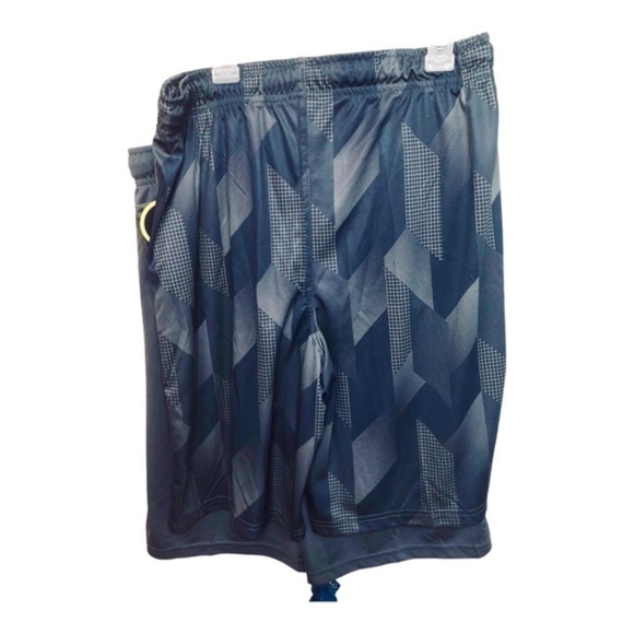 2pk Big Boy dri fit moisture wicking charcoal gray athletic shorts sz XL (14-16) - Picture 5 of 9